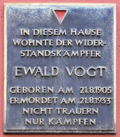 Gedenkteken Ewald Vogt
