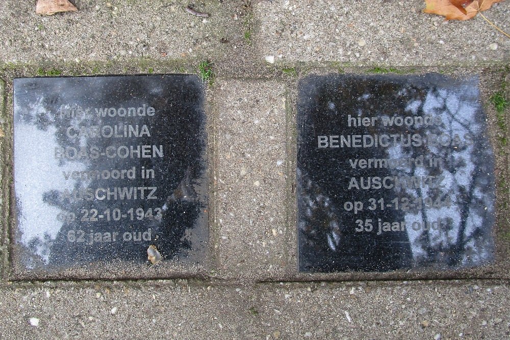Memorial Stones Rubensstraat 25