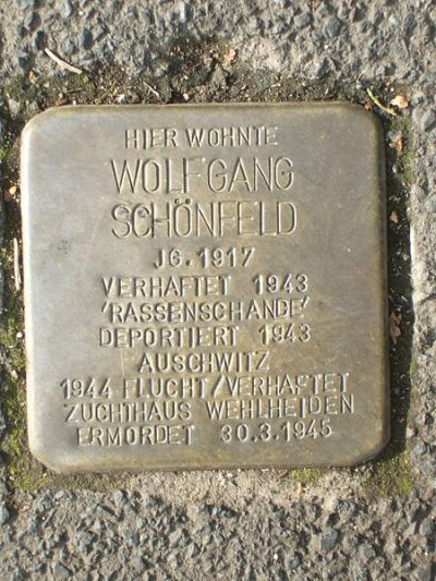 Stolperstein Wilhelmshher Allee 320