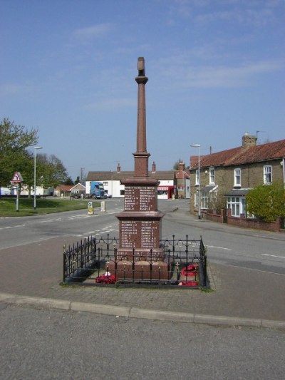 War Memorial Bardney