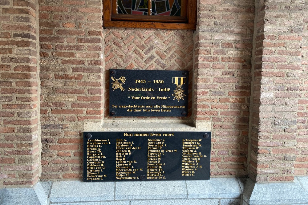 Gedenktekens Gedeputeerdenpoort Nijmegen