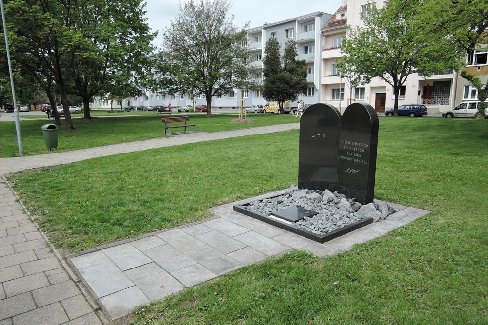 Monument Oude Joodse Begraafplaats Prostejov