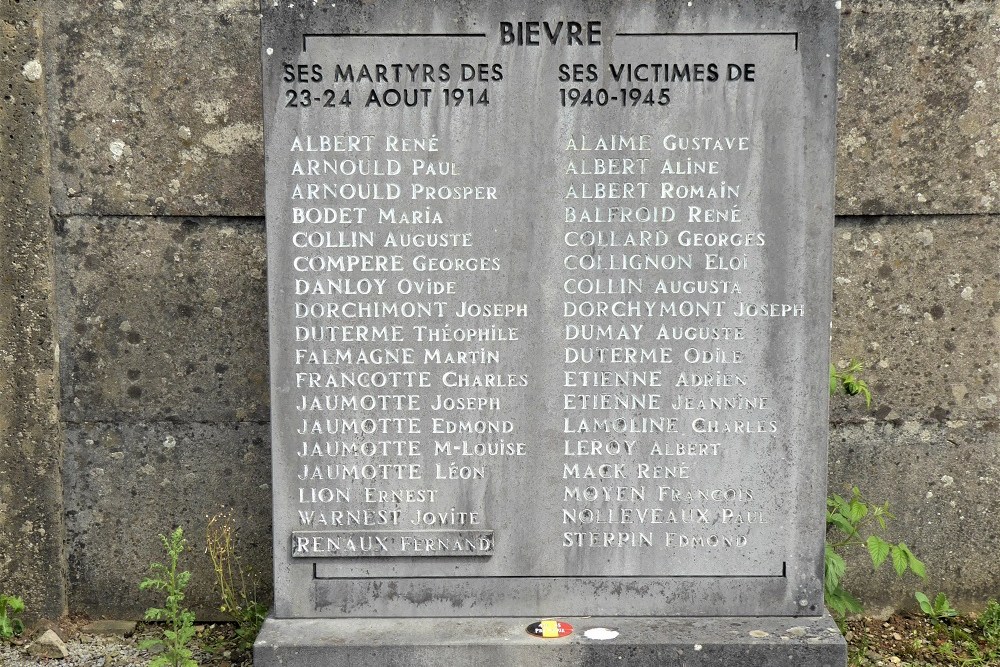 Memorial Cemetery Bivre