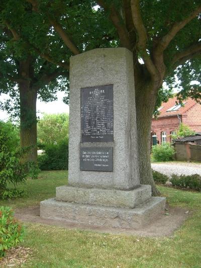 War Memorial Barkow