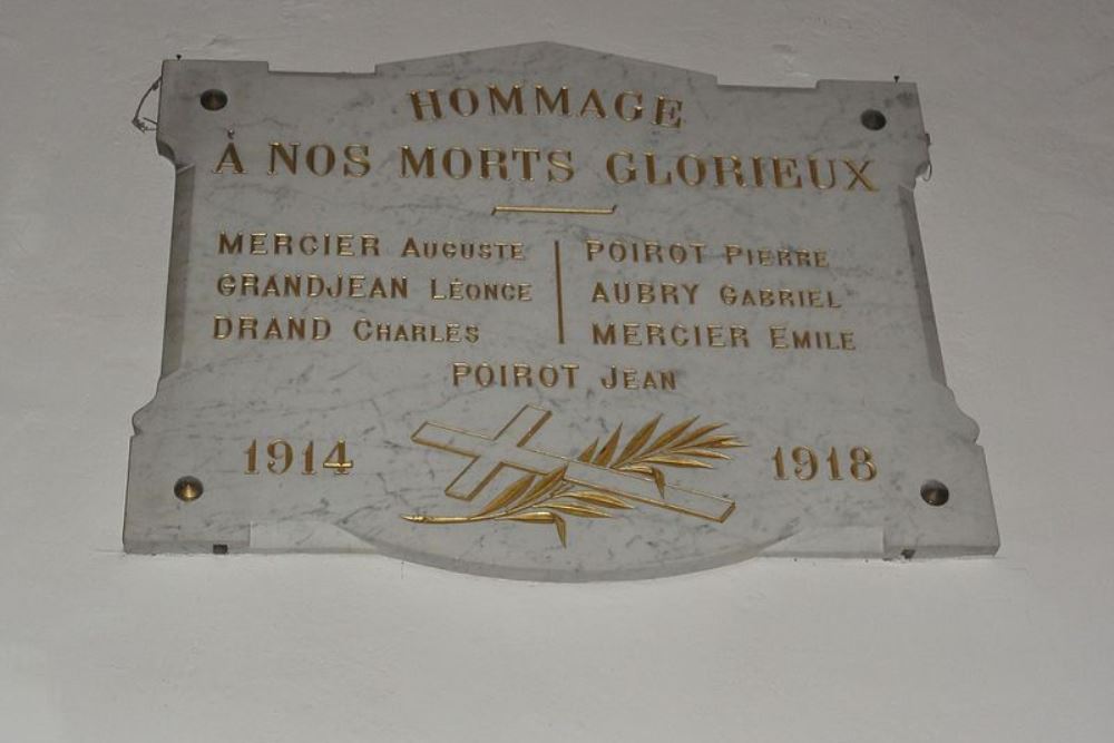 World War I Memorial Saint-Boingt