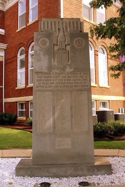Monument Tweede Wereldoorlog Monroe County