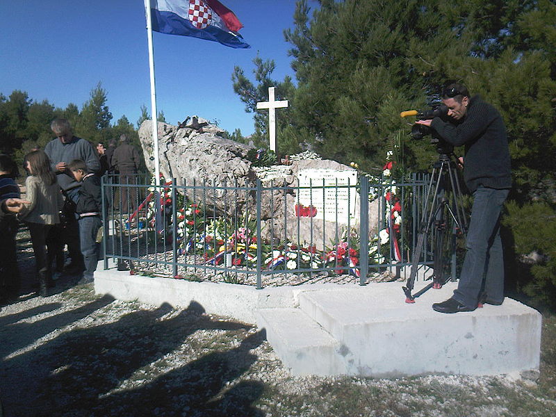 Monument Gesneuvelde Kroatische Verdedigers Dubrovnik
