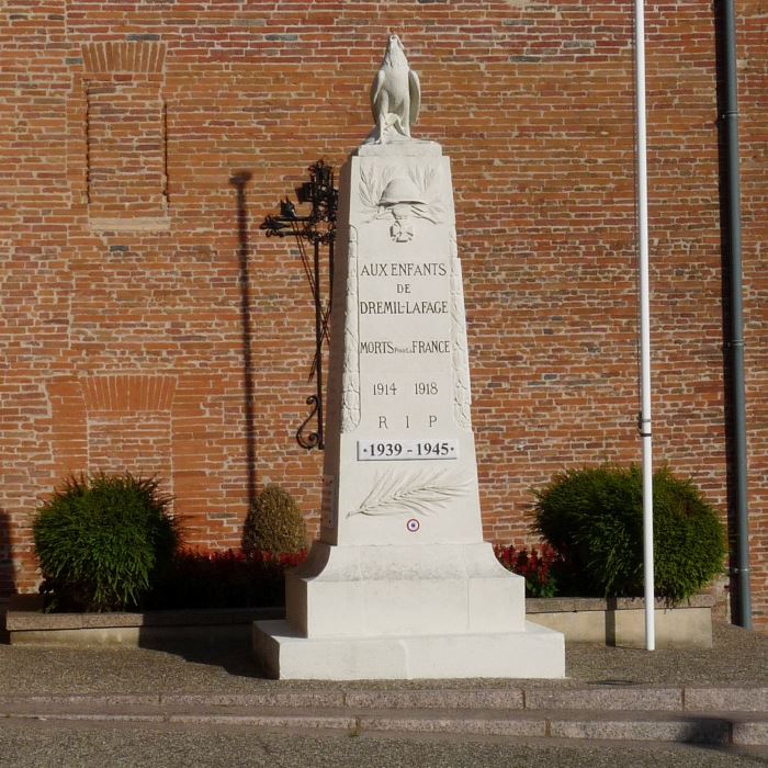 Monument Eerste Wereldoorlog Drmil-Lafage