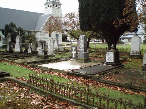 Oorlogsgraf van het Gemenebest Prebbleton Aglican Churchyard