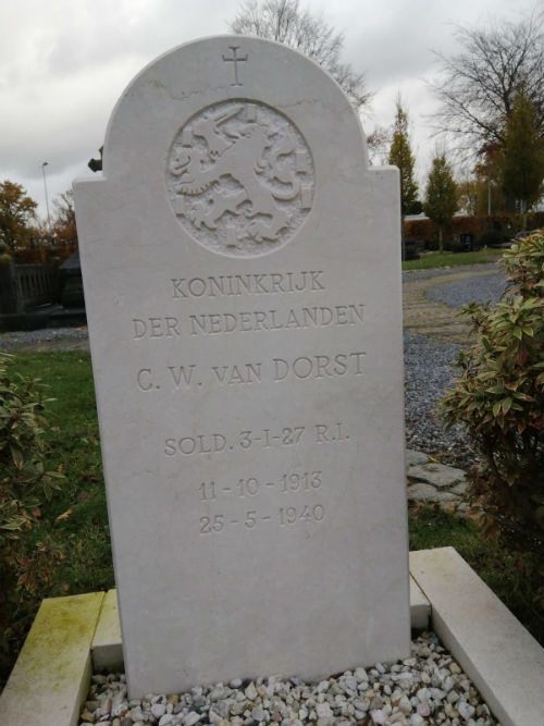 Dutch War Grave Roman Catholic Cemetery Wouw