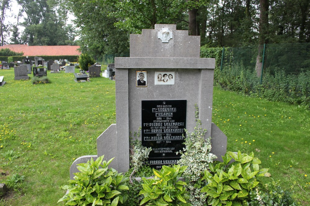 Belgische Oorlogsgraven Merelbeke