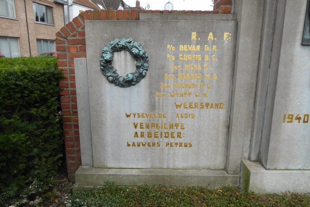 Oorlogsmonumenten Kemzeke #4