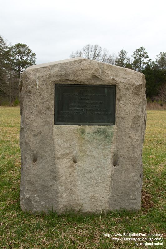 38th Indiana Infantry Marker
