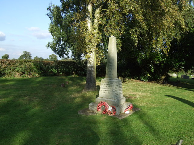 War Memorial Hurley and Wood End