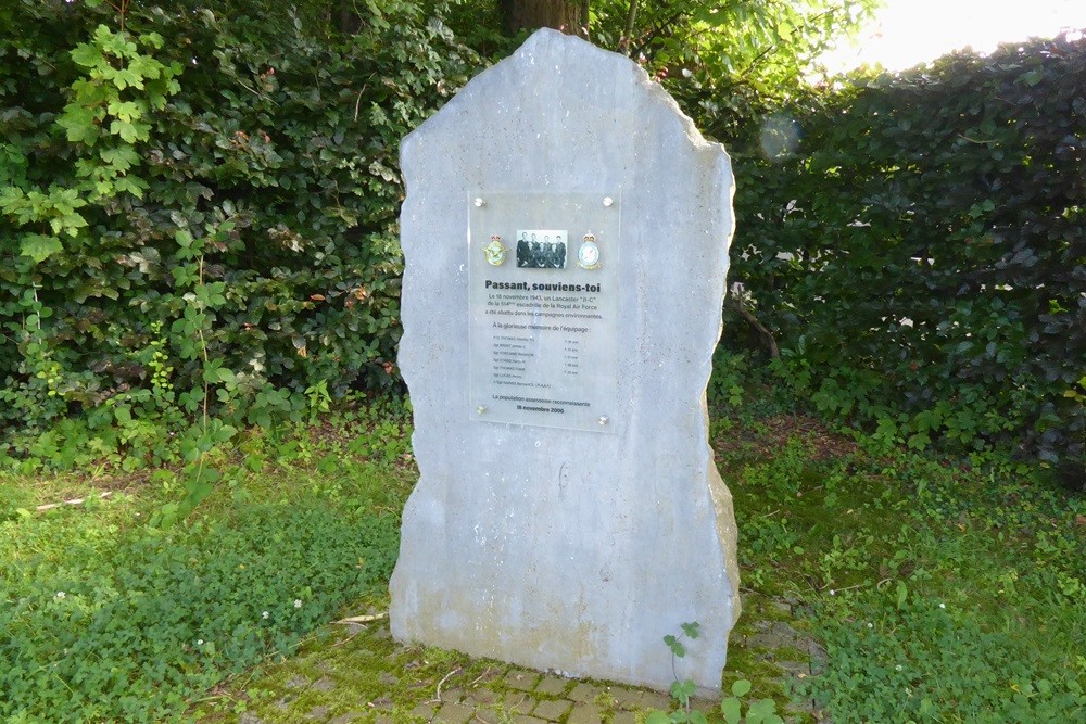 Memorial Avro Lancaster II DS784 JI-C 514 Sqn #2