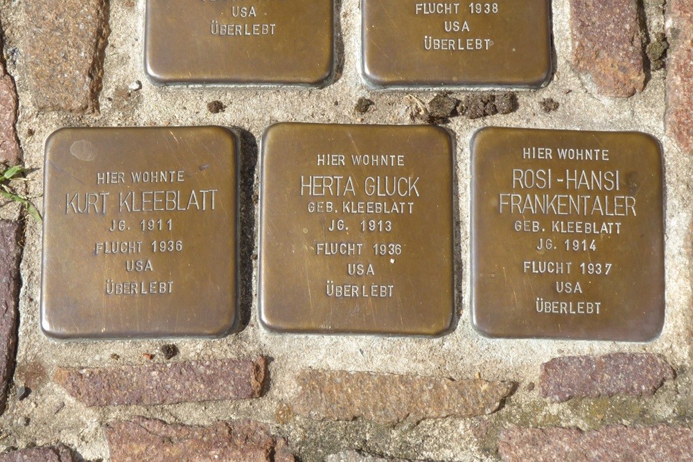 Stolpersteine Freihofstrasse 10 #5