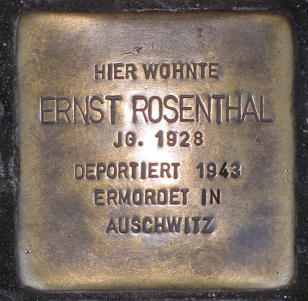 Stolpersteine Hauptstraße 20 #3