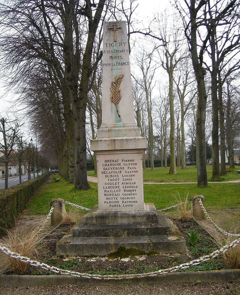 Monument Eerste Wereldoorlog Tigery