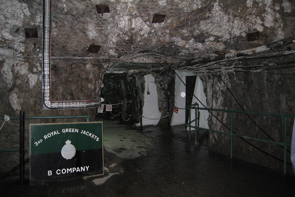 Tweede Wereldoorlog Tunnels Gibraltar