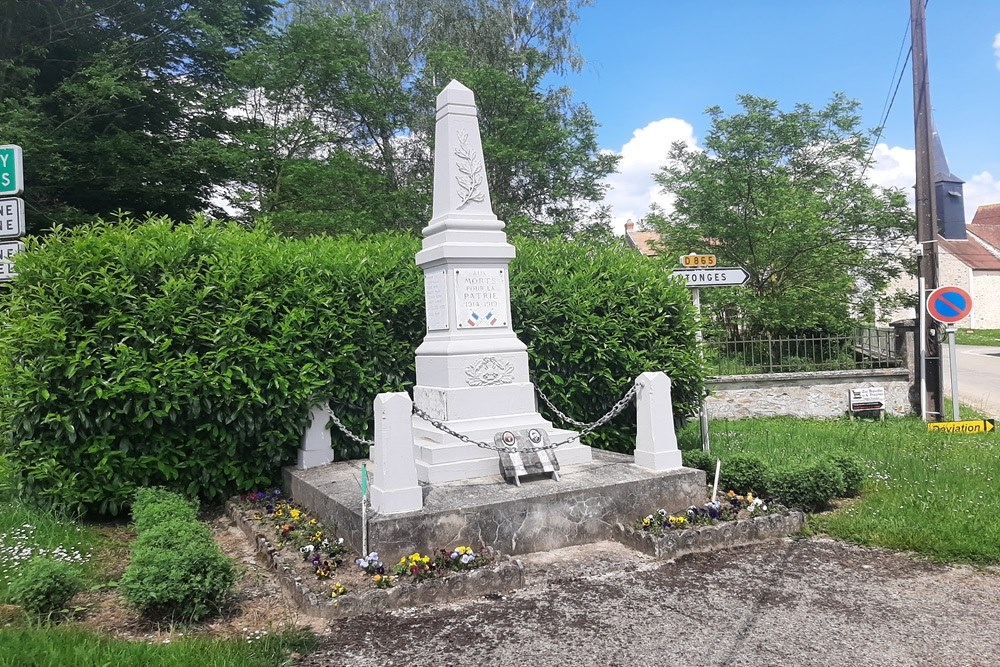 Oorlogsmonument Fontenelle-en-Brie #2