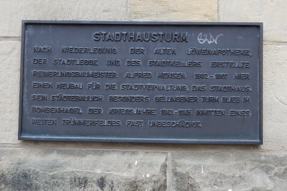 Memorial Stadthausturm