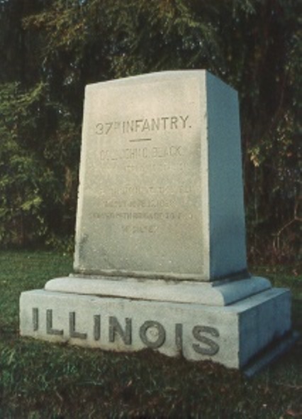 Monument 37th Illinois Infantry (Union)