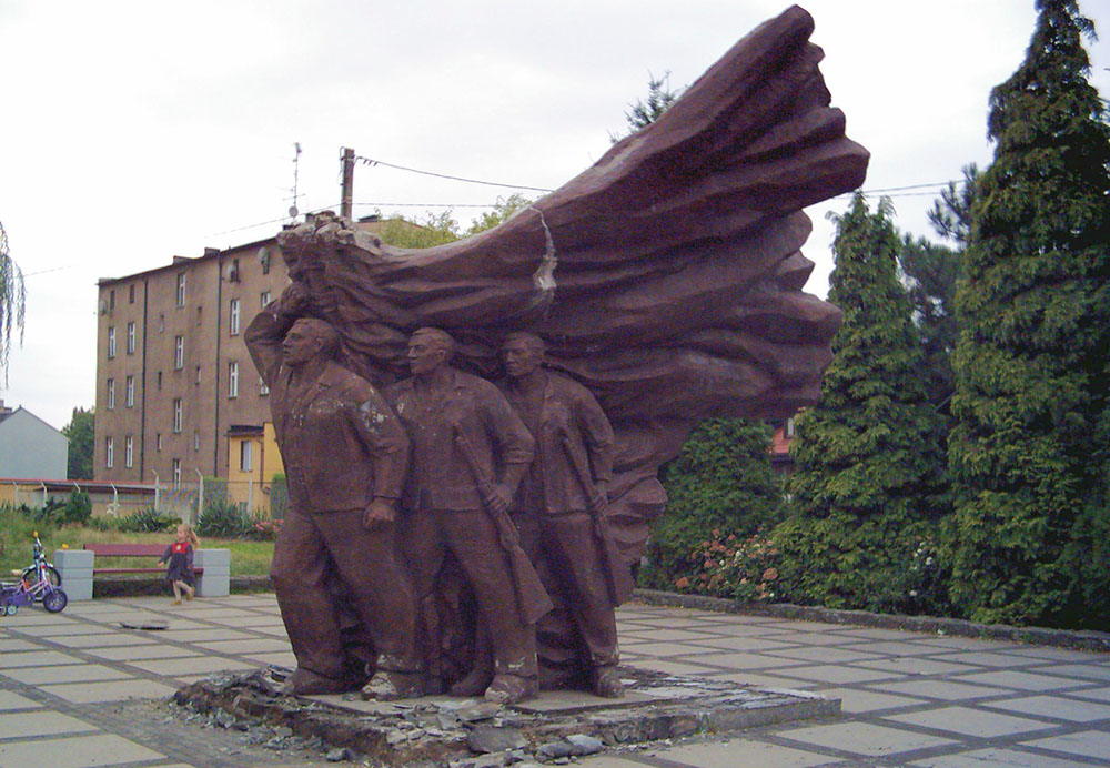 Monument Silezische Opstanden Wodzisław Slaski
