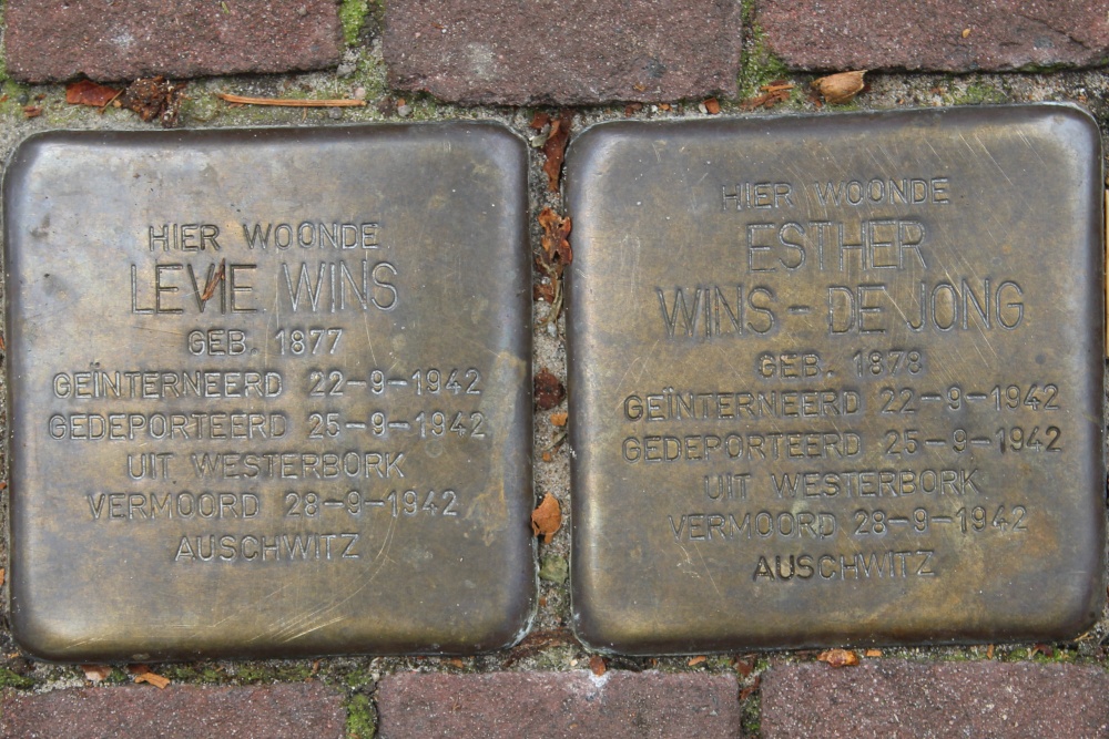 Stolpersteine Nieuwe Amstelstraat 18 #4