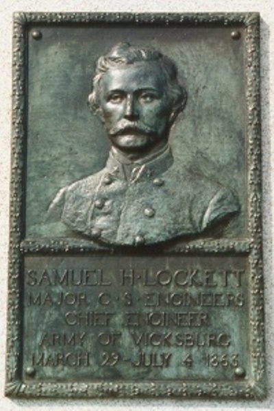 Gedenkteken Major Samuel H. Lockett (Confederates)