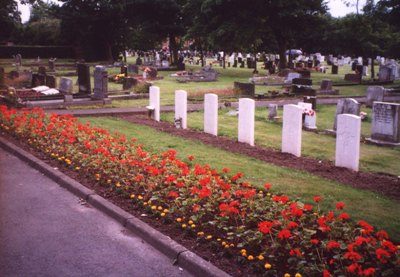 Commonwealth War Graves Birtley New Cemetery