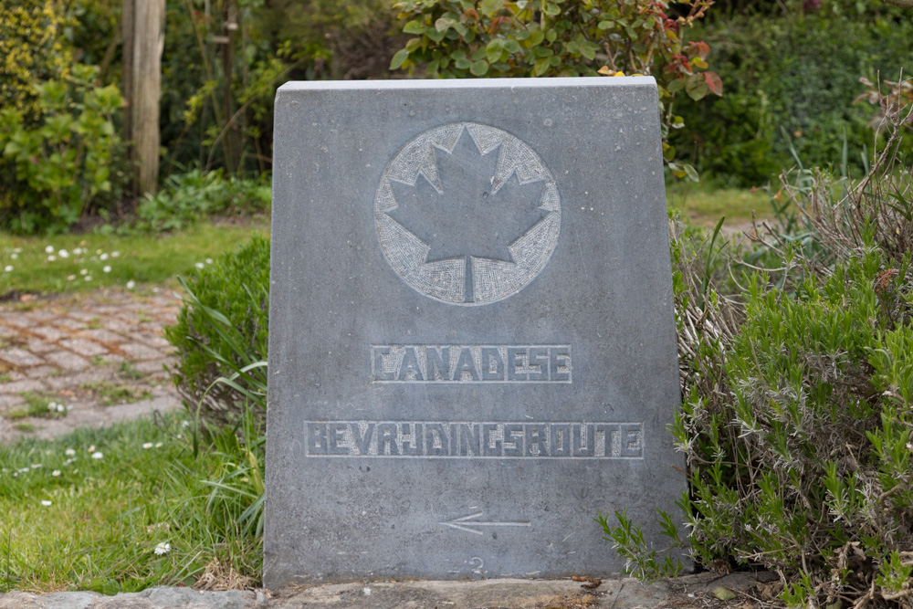 Marker No. 3 Canadian Liberation Route
