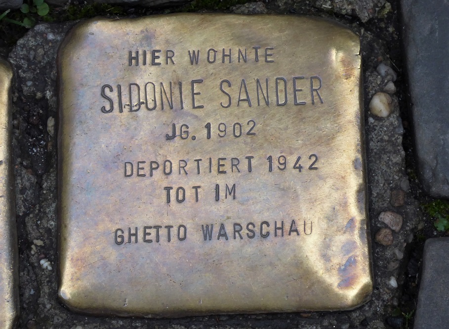 Stolpersteine Salzstrae 21 #4