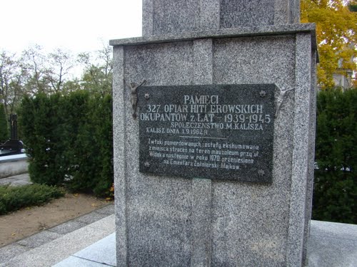 Graves Victims National Socialism Kalisz