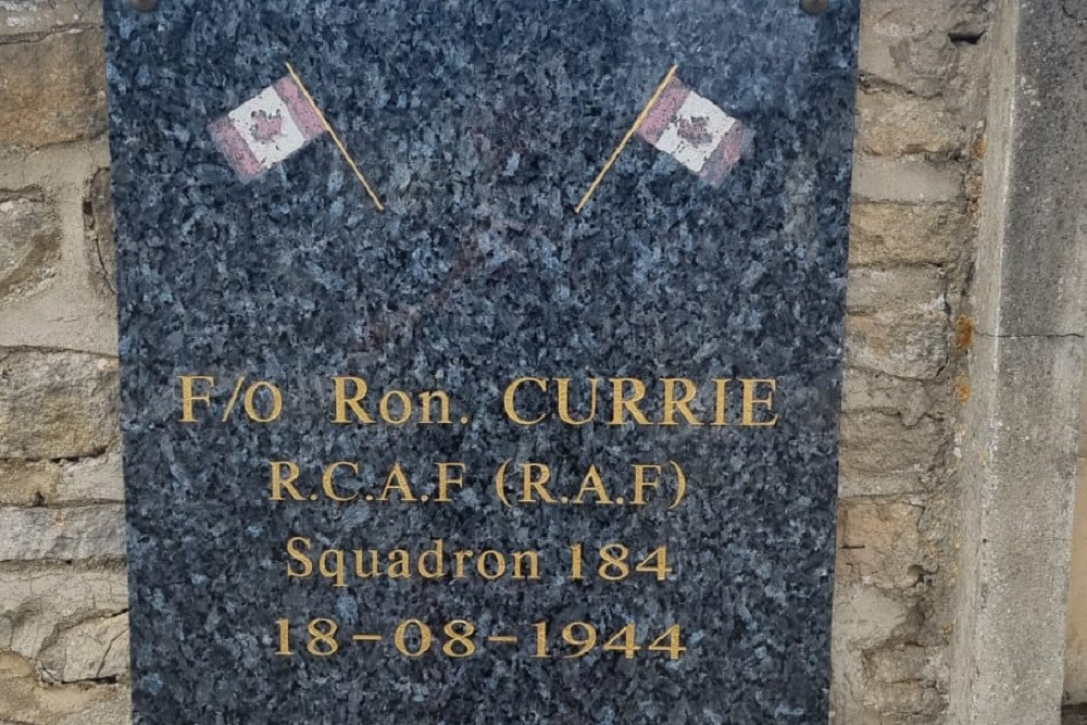 Gedenkteken Sergeant Ronald James Currie