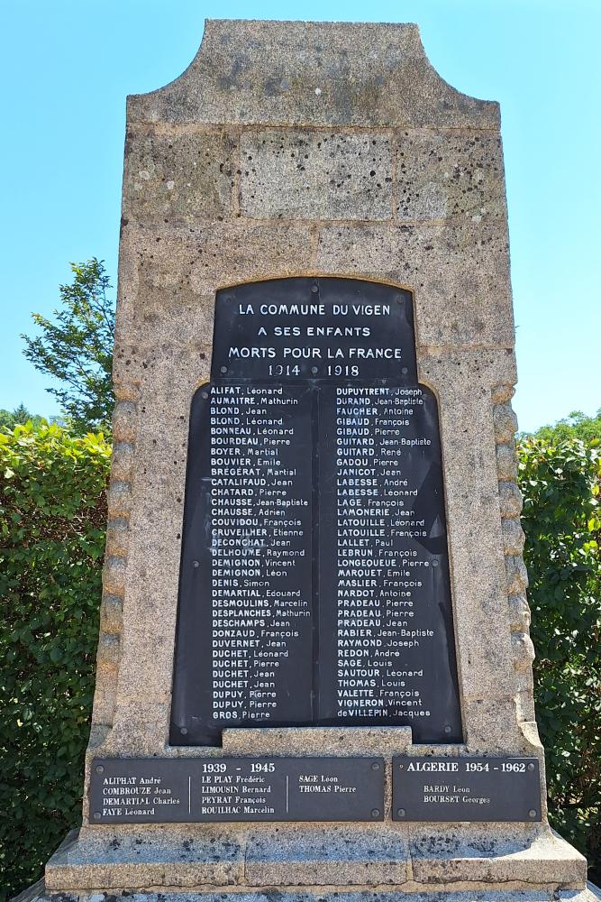 War Memorial Le Vigen #2