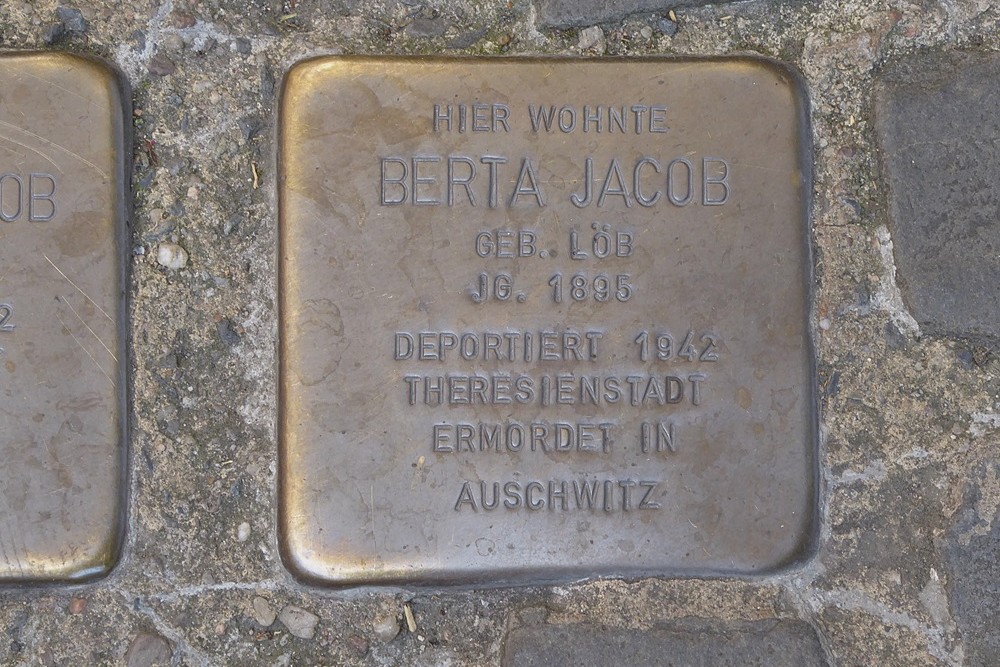 Stolpersteine Sandgasse 31 #5