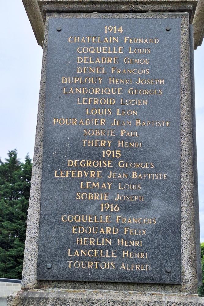 War Memorial Sainte-Olle #3