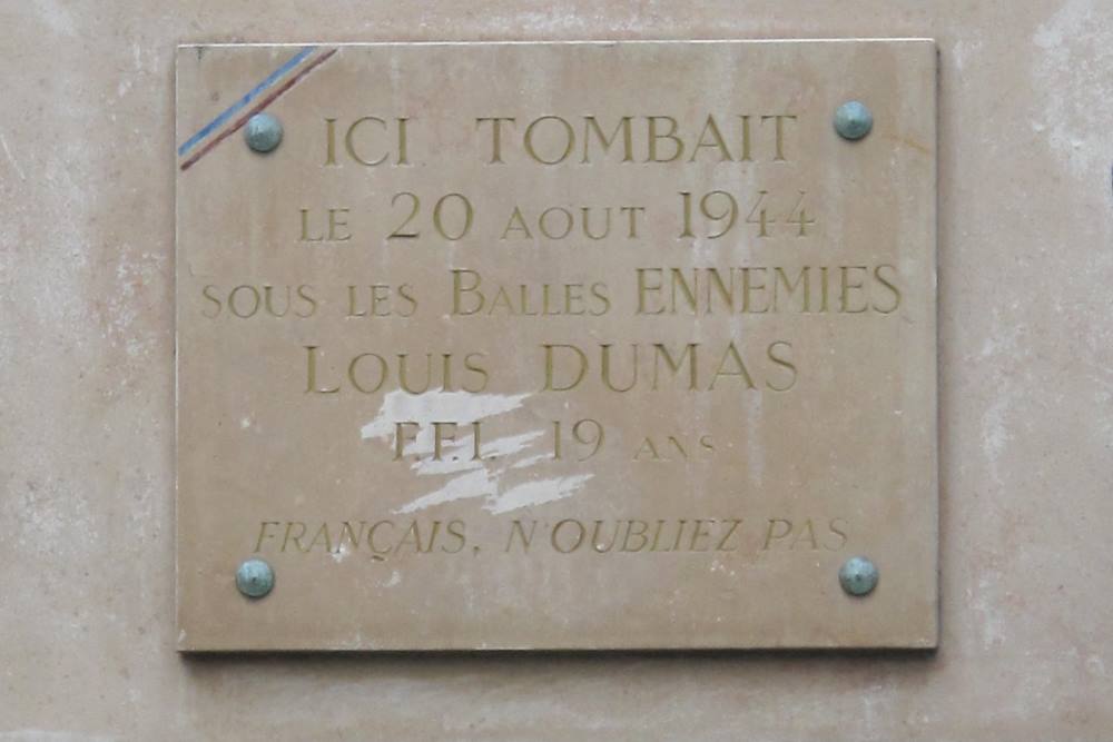 Gedenkteken Louis Dumas