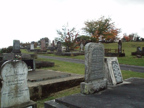 Commonwealth War Grave Otaki Public Cemetery