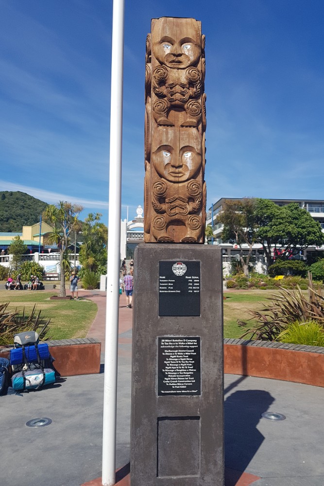 Monument Pouwhenua 28th (Maori) Battalion #2