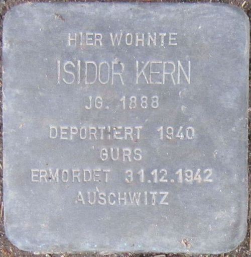 Stolpersteine Godramsteiner Strae 5 #2