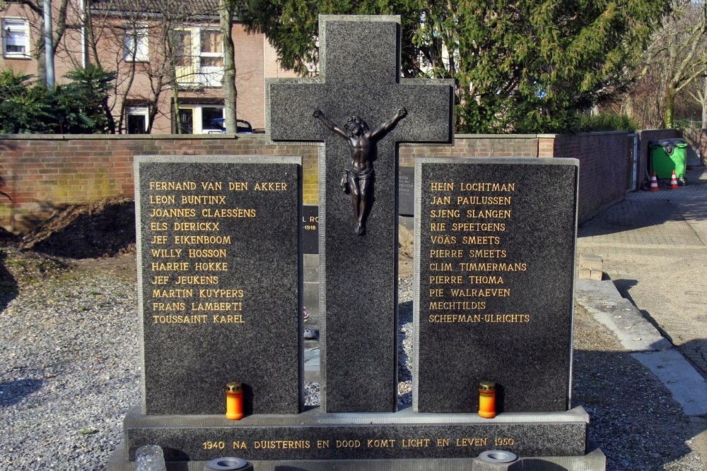 Graves Civilian Casualties Roman Catholic Cemetery Limmel