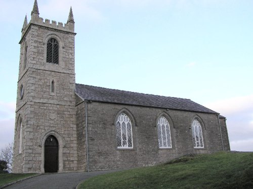 Oorlogsgraf van het Gemenebest Kildress Church of Ireland Churchyard