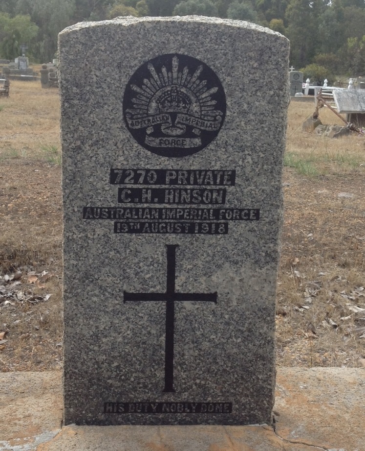 Commonwealth War Graves Nannup Cemetery