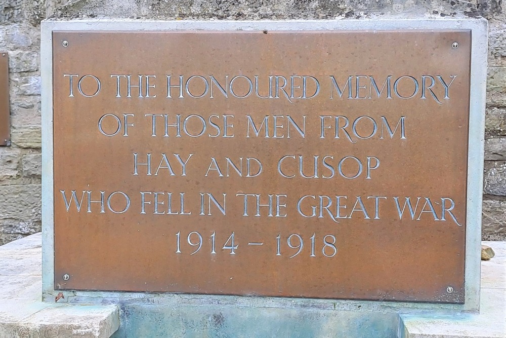 War Memorial Hay and Cusop #2