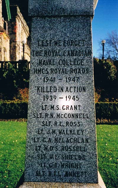 Royal Canadian Naval College Monument