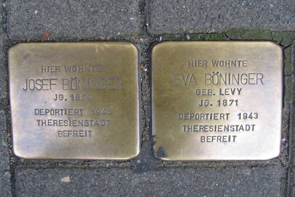 Stolpersteine Bonner Strasse 25 #1