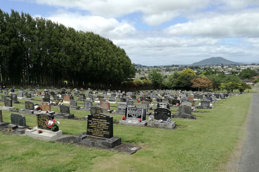 Commonwealth War Graves Te Awamutu Public Cemetery