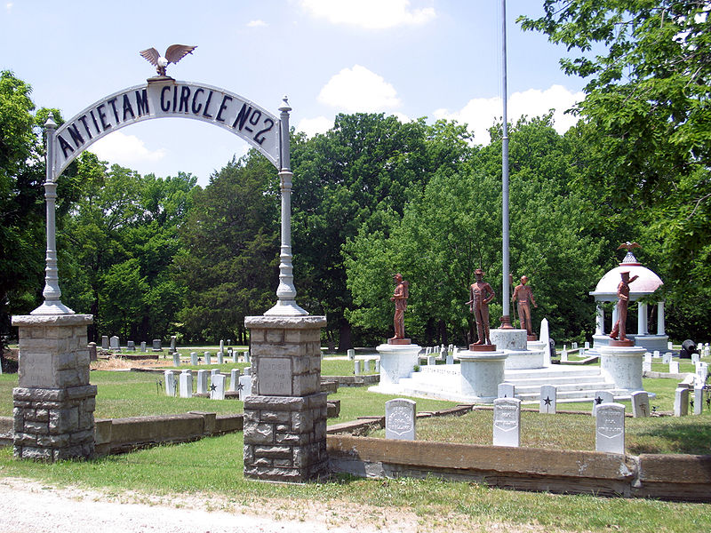Cirkel 2 van de Grand Army of the Republic op Oakwood Cemetery