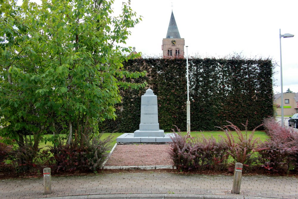 Memorial 4th, 23rd and 24th Line Regiments, 7th Artillery and 7th Pioneer Regiment.